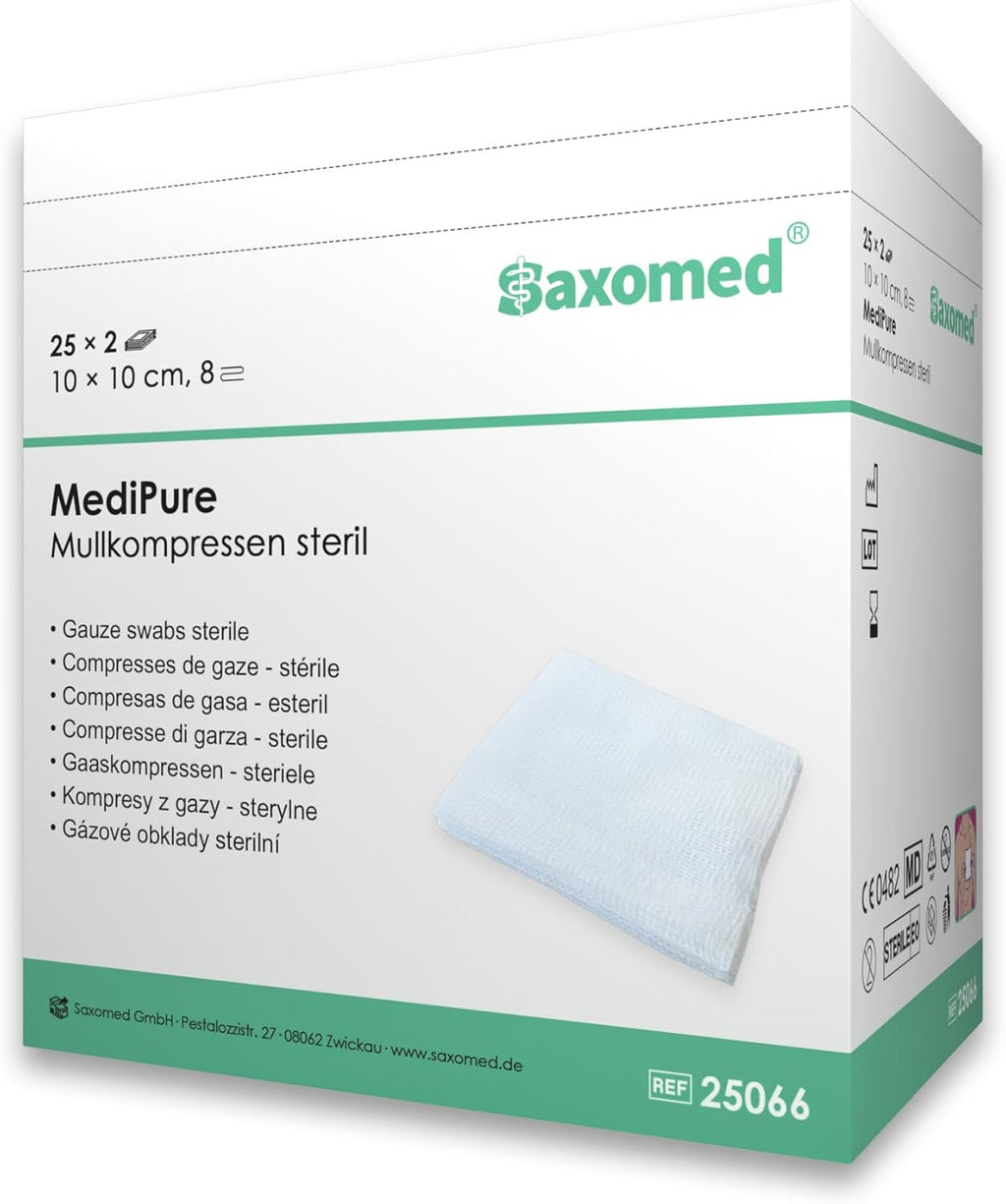 Wound Dressings and Gauze Sterile 10 cm 50 pieces