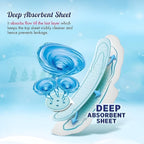 MISS N MOMS 40 Sanitary Pads – XXXL Size, Cotton-Soft, 320mm Long, Heavy Flow & Overnight Use – Combo Pack for Comfort & Leak Protection (40)