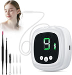 Ear Vacuum Wax Remover with 9?Level Adjustable Strong Suction | Electric Earwax Removal Kit USB Rechargeable Ear Suction Vacuum Tool, Safe Ear Wax Cleaner for Adults, Children & Kids