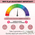 Feminine Gummies Pineapple - 60 Gummies pH Balance&ImmuneFeminine Supports Women's Health - Ph Balance,Healthy Odor, Supports Gut Immune Health