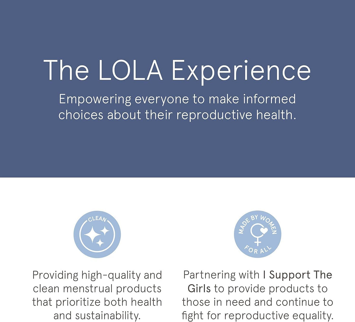 LOLA Ultra-Thin Cotton Panty Liners for Women - Hypoallergenic Panty Liners & Daily Light Pads - Unscented Organic Pads for Women - Pack of 56, 6.5 in