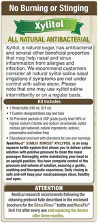 NeilMed Sinus Rinse Kit with Xylitol, 50 Count (Pack of 1)