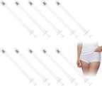 Disposable Lubricant Applicator, Personal Lubricant Applicators, Vaginal Applicators, 10 Pcs Disposable Applicators, Injector Syringe for Vaginal