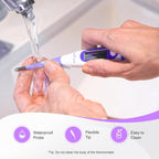 easy@Home Digital Basal Body Thermometer for Adults - Fertility Tracker | Precise 1/100th Degree Thermometer. Flexible Tip, Backlit LCD & 30 Memory. Auto Scan Premom App for Women