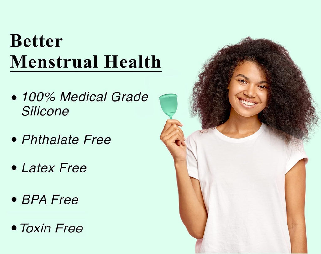 Shordy Menstrual Cup, Set of 2 (Small) Pack of 2 with Mini BOX, Period Cup Made with Medical Grade Silicone, Hygienic and Safe, Better Alternative to Sanitary Pads and Tampons