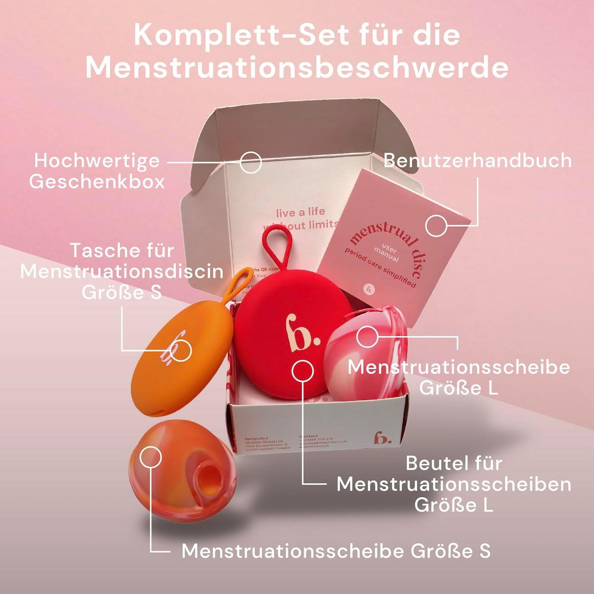 Menstrual Cups and Discs Reusable