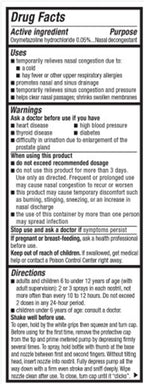 Mucinex Sinus-Max Nasal Spray for Sinus & Allergy, Fast-Acting & Fragrance Free, 12 Hour Severe Nasal Congestion Relief, 0.75 Fl Oz (Pack of 4)