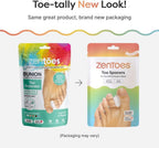 ZenToes Gel Toe Spacers for Bunions & Overlapping Toes, 4 Count
