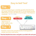 Troponin I Rapid Test Kit for Cardiac Screening/Detection in Blood - Pack of 2 Test Kits
