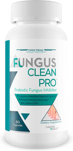 Fungus Clean Pro - Probiotic Fungus Inhibitor - Fight Off Fungus from The Inside Out with This Powerful Anti-fungal probiotic Blend - by Fungis Toenail Fungus Treatment - Protect Your Body from Fungi