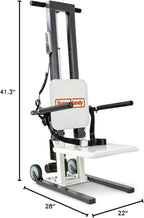 SuperHandy Electric Floor Lift, 500 Lbs Capacity, Portable Design | Portable patient lift helps raise users from floor to standing; built for rated specs and capacity; Home Care