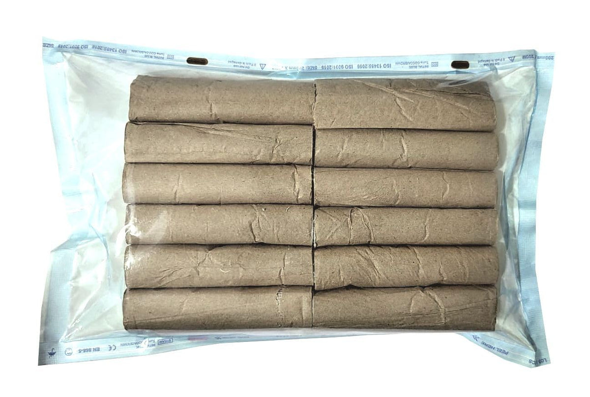 E.T.O Sterile Roller Bandage FII (10cm x 4m) - Pack of 12 Rolls | Absorbent Cotton Gauze Medical Bandage Roll for Wound Care & Dressing | Hospital Grade Elastic Support & First Aid Supplies