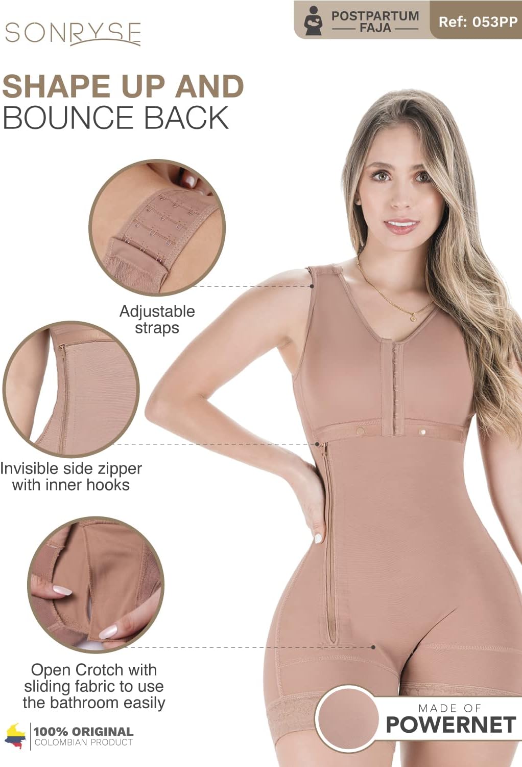 Sonryse Support and Compression Garments Postpartum