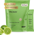 ProMix Nutrition Hydration Powder Packets, Lemon Lime - 30 Count | Electrolyte Hydration Powder for Fast Rehydration, Energy, Muscle Cramp Relief & Daily Hydration Wellness Support