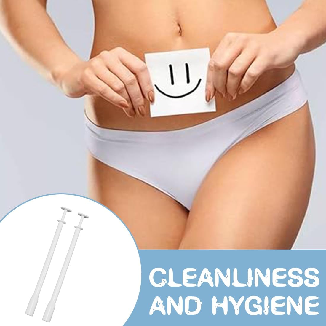 Pack of 10 Hygienic Vaginal Applicator Tubes for Most Suppositories Unguent Applicator Vaginal