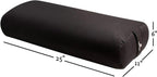 Hugger Mugger Standard Yoga Bolster - Firm, Supportive, Handmade, Durable