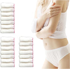 Disposable Underwear 100% Cotton Individually Wrapped 21 pieces