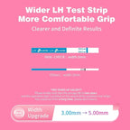 HEAL-CHECK 25 Count Ovulation Test Strips with Cups, Bulk Ovulation Test Strips for Women, Ovulation Predictor Kit, Accurate Fertility Tests for Home, Individually Wrapped 5mm LH