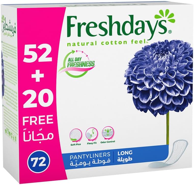 Panty Liners 72 pads