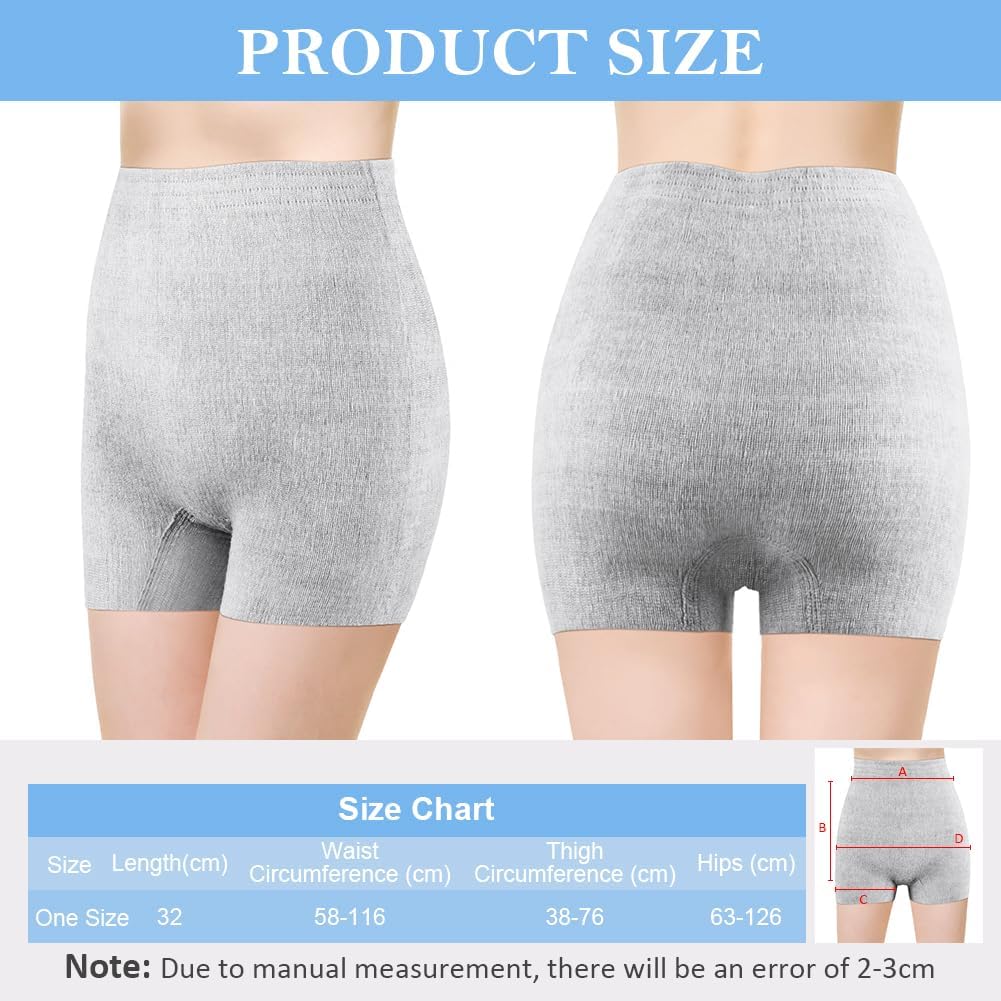 ACWOO Disposable High Waist Postpartum Underwear for Caesarean Section 9 PCS Seamless Pregnant Panties Maternity Caesarean Underwear Super Stretchy Breathable Absorbent