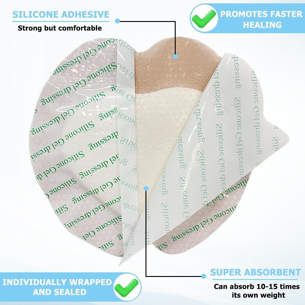 Mattresses and Bedding Silicone 3 pieces 18 cm