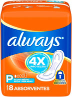 Always Sanitary Pads Without Wings 8 pieces