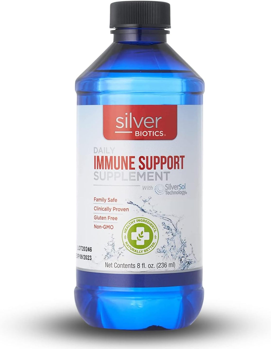 Silver Biotics Patented Multivalent SilverSol Technology | Ag?O? 10 PPM Immune Support | Bio-Hacking Immune Building Natural Support | 8 Fl Oz