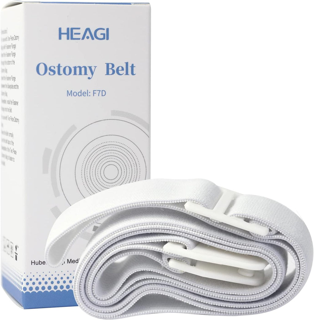 Ostomy Belt, Two Piece Adjustable Stoma Waist, Prevent Chassis Deformation, Colostomy Belt For Postoperative Care After Colostomy Surgery Ileostomy