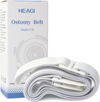 Ostomy Belt, Two Piece Adjustable Stoma Waist, Prevent Chassis Deformation, Colostomy Belt For Postoperative Care After Colostomy Surgery Ileostomy