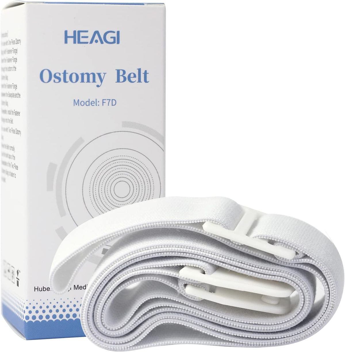 Ostomy Belt, Two Piece Adjustable Stoma Waist, Prevent Chassis Deformation, Colostomy Belt For Postoperative Care After Colostomy Surgery Ileostomy