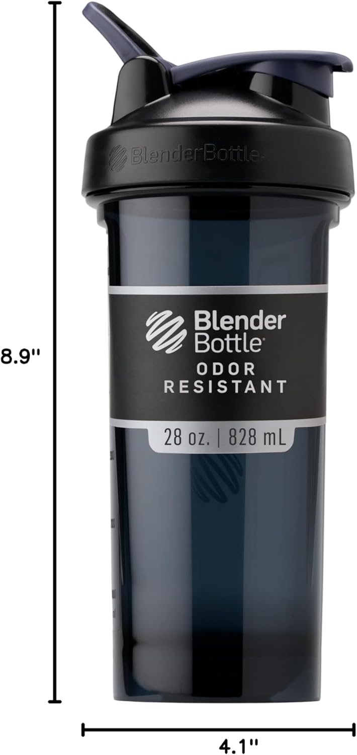 BlenderBottle ProSeries Tritan Shaker Bottle 28 oz Black
