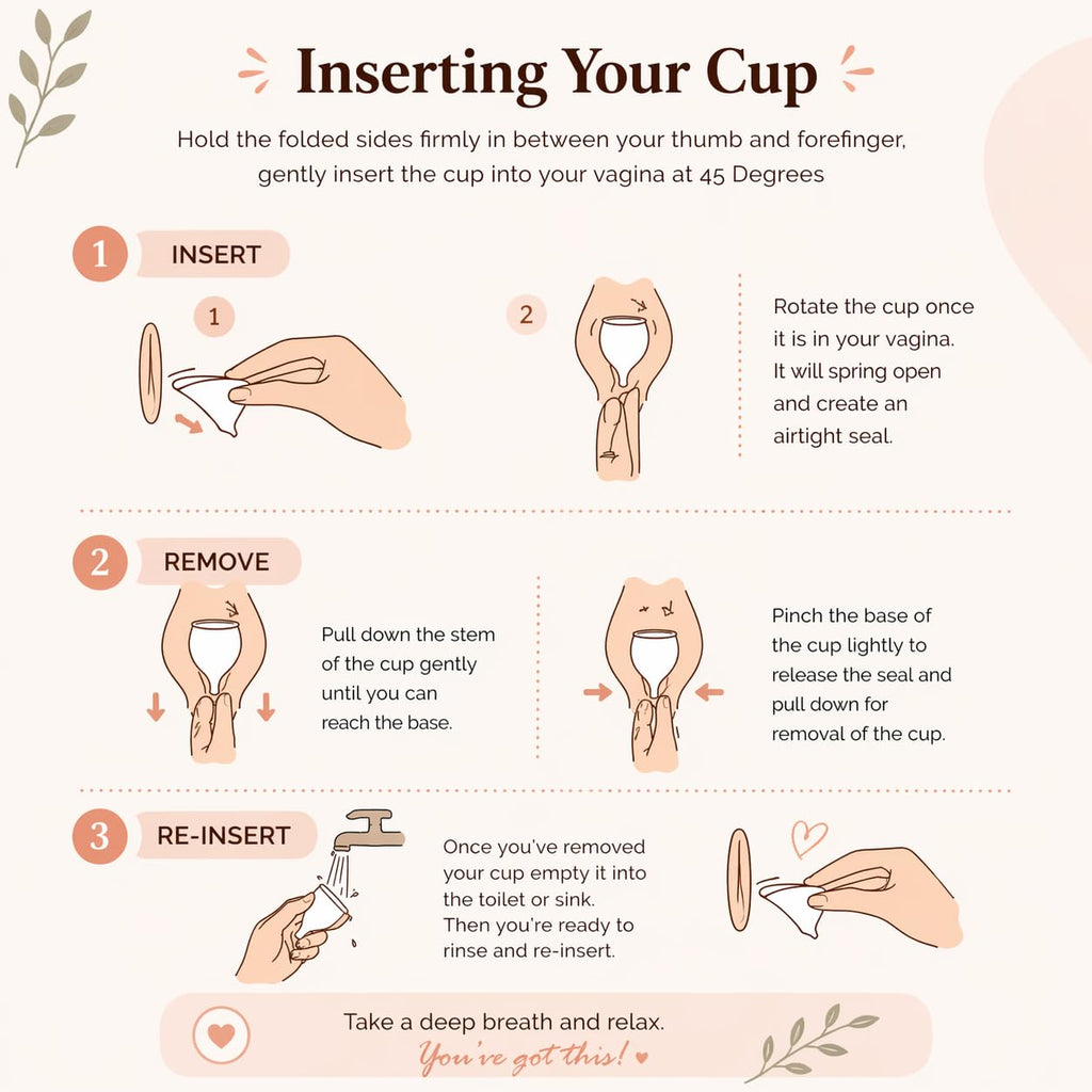 Ezcup Reusable Menstrual Cup for Women with an easy-to-use Portable Sterilising Container, 100% Medical Grade Silicone, FDA Approved, Up to 8-10 Hours use (REGULAR),Pink, Pack of 1