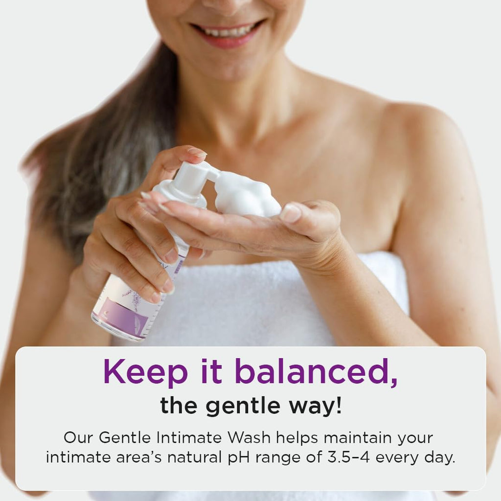 Aloezy Intimate Wash for Women with Lactic Acid | pH Balanced Feminine Hygiene Wash | Helps Reduce Itching, Dryness & Odor | Daily Intimate Care for Sensitive Skin | 100% Ayurvedic | 100 ml