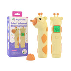 Baby Thermometer for Kids, Fever Buddy Giraffe | Digital Infrared No-Touch Forehead & Ear Thermometer, 3-in-1 Contactless Thermometer with Fever Indicator