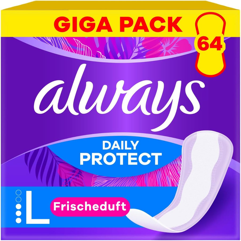 Always Panty Liners Breathable 64 pieces