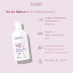 EUBOS INTIMATE WOMAN WASH EMULSION | Delicate cleansing for the female intimate area | Promotes vaginal flora | No alkaline soaps | 200 ml