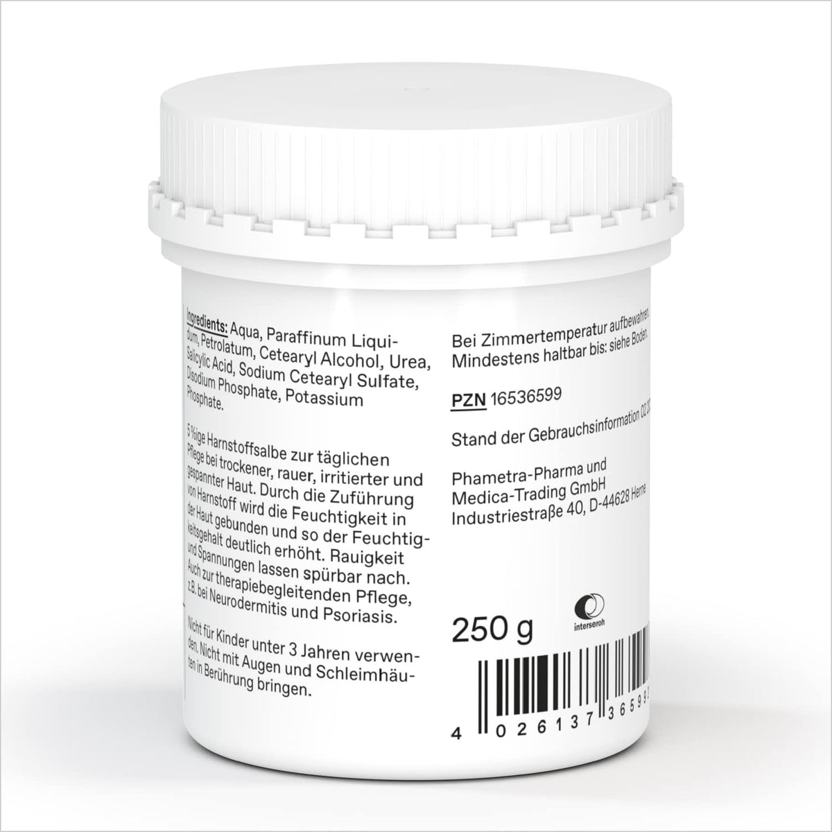 Phametra Skin Care Fragrance-Free 250 g