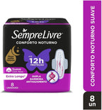 Sempre Sanitary Pads With Wings 8 pieces