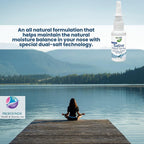All Natural Saline Nasal Spray, 0.75 fl. oz., 3 Pack, Kosher, Dual Salt Moisturizing Formula