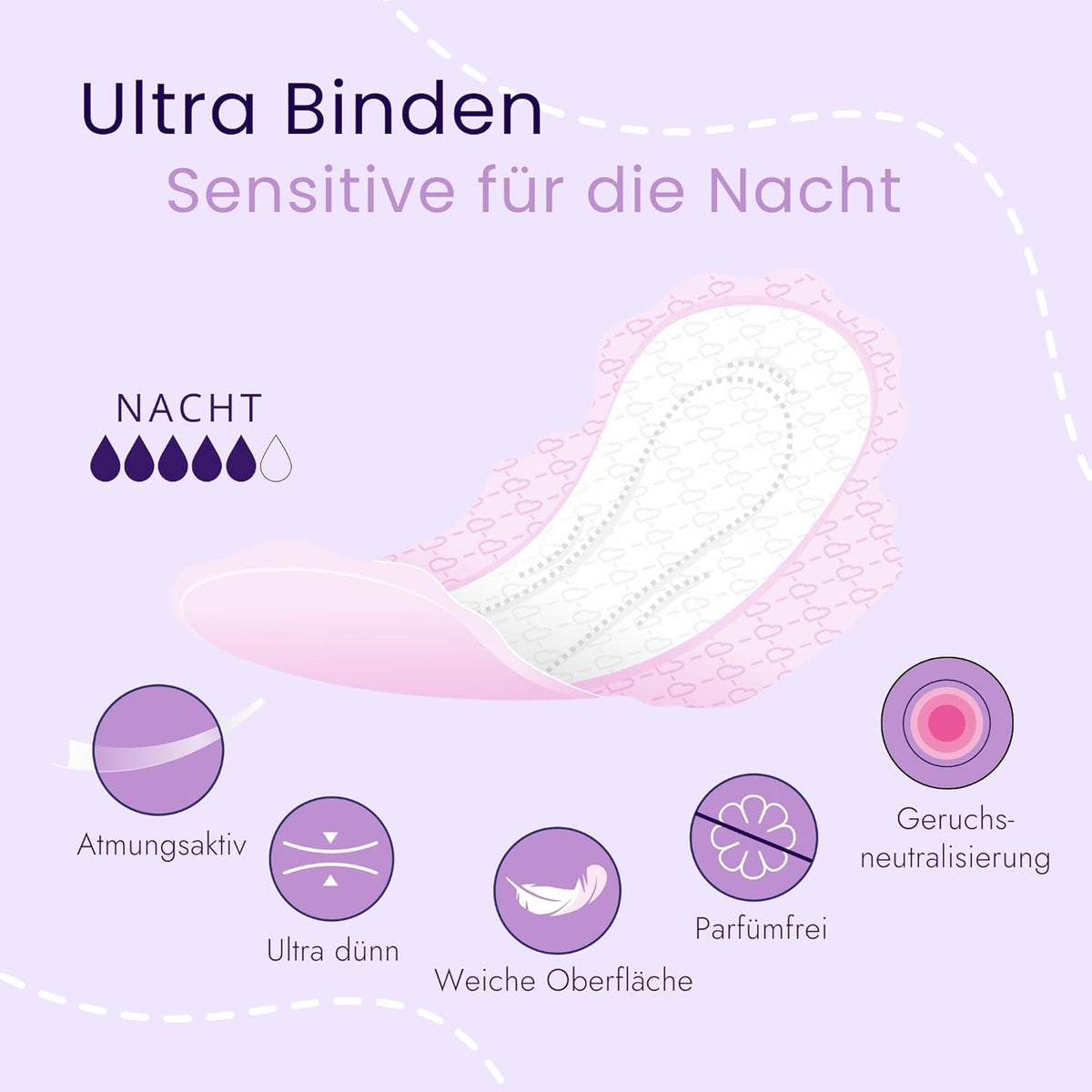 bella Sanitary Pads 16 pieces