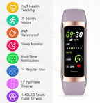 Fitness Tracker with 24/7Heart Rate, Blood Pressure, Sleep Tracking,Calorie