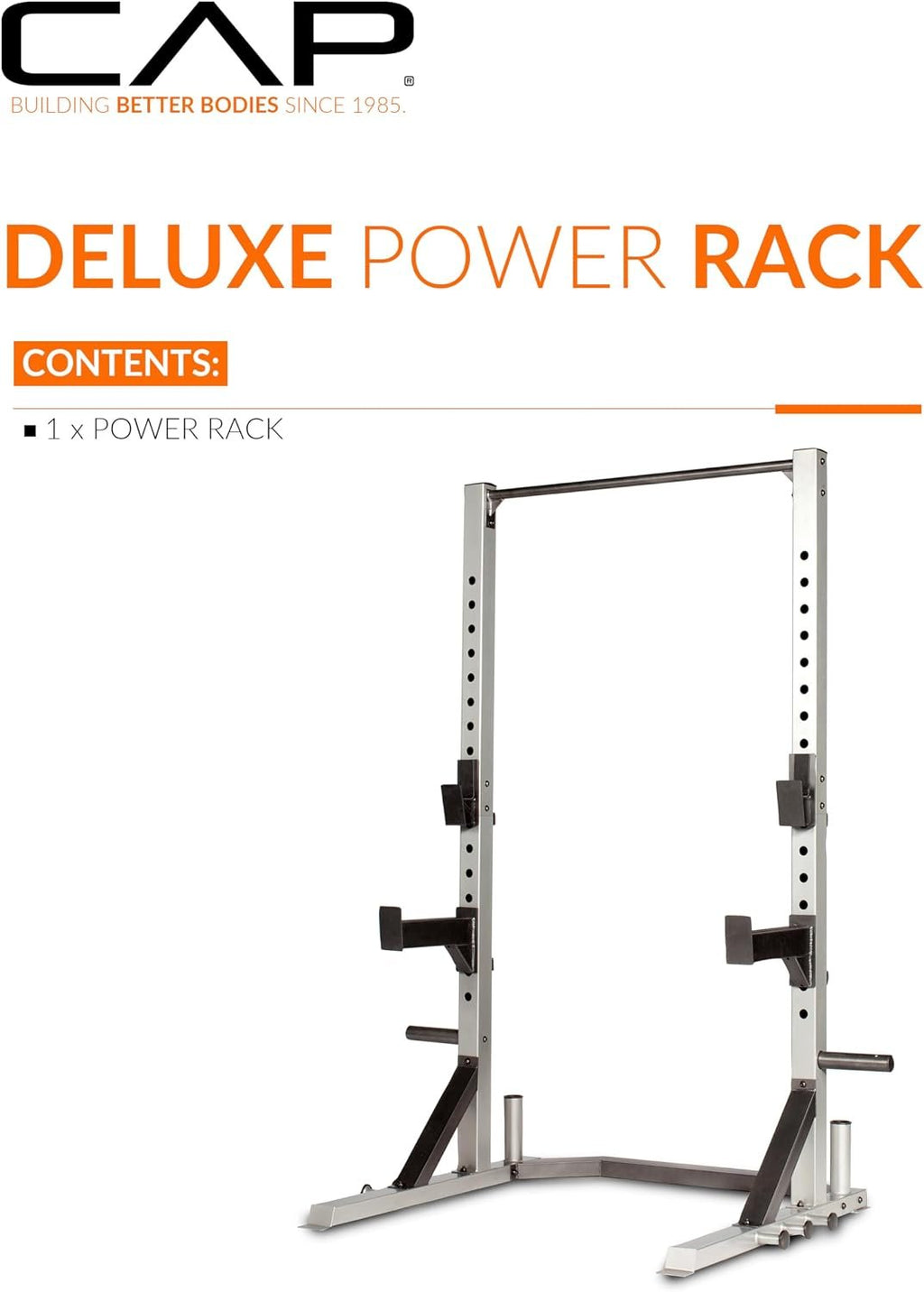 CAP Barbell FM-8000F Deluxe Power Rack Color Series