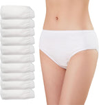 Disposable Underwear 100% Cotton Individually Wrapped 10 pieces