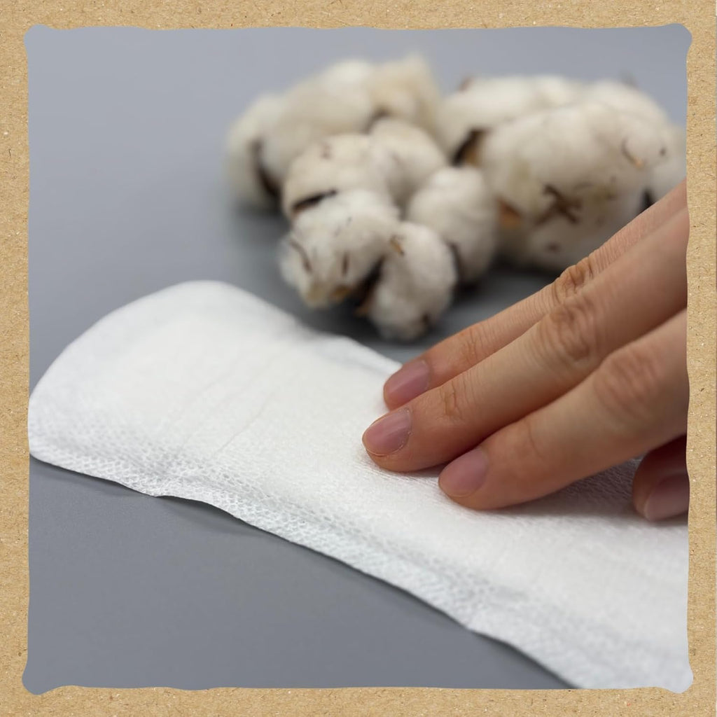 Incontinence Pads Fragrance-Free Organic 10cc 17cm