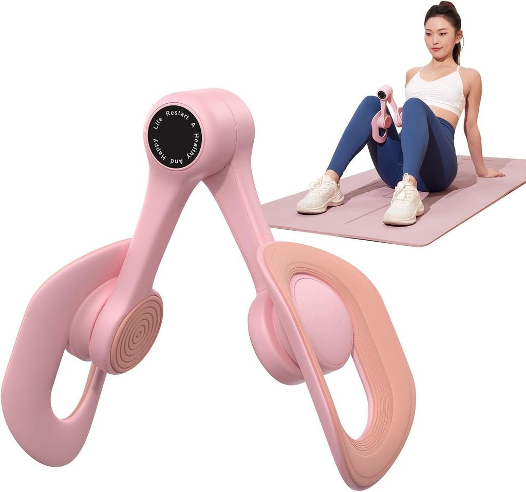 MERACH Thigh Trainer, Pelvic Floor Muscle Trainer, Inner Thigh Exercise Workout Equipment for Home Gym, Pelvic Floor Strengthening Women