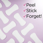 PEESAFE Aloe Vera Panty Liners (Pack of 50 Liners) | Curvy Design For Extra Comfort | Cottony-Soft Surface With 185mm Wide Optimal Coverage