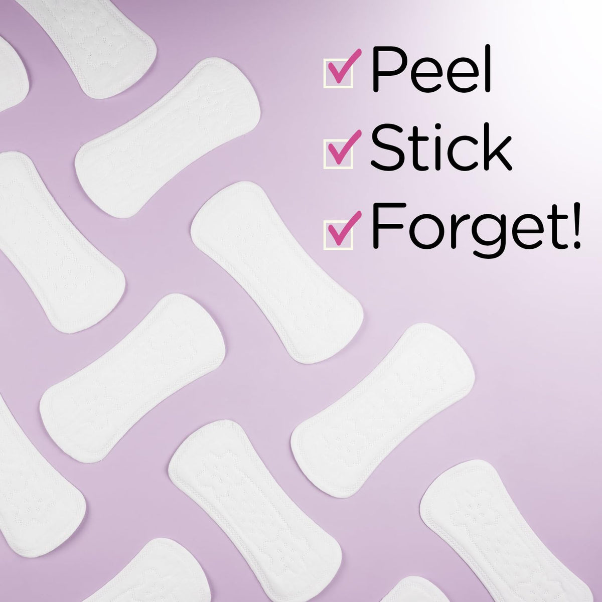 PEESAFE Aloe Vera Panty Liners (Pack of 50 Liners) | Curvy Design For Extra Comfort | Cottony-Soft Surface With 185mm Wide Optimal Coverage