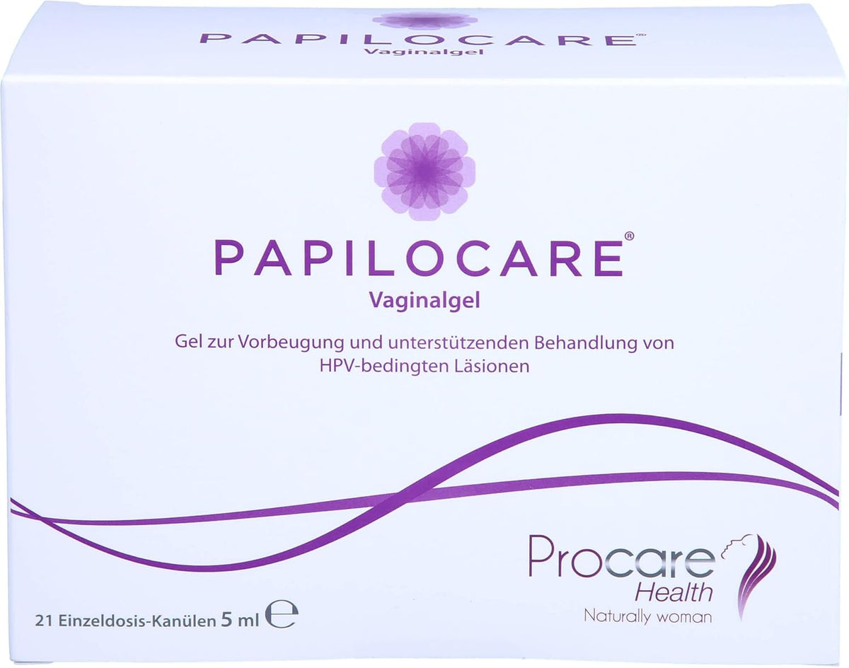 Papilocare Vaginal Gel 21 Single Dose 5 Ml
