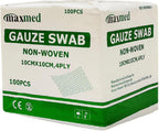 Gauze and Wound Dressings Sterile 10 cm 100 pieces
