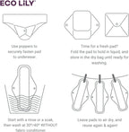 Eco Sanitary Pads Reusable Waterproof